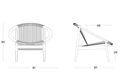 Frida Lounge Chair Available in 2 Styles